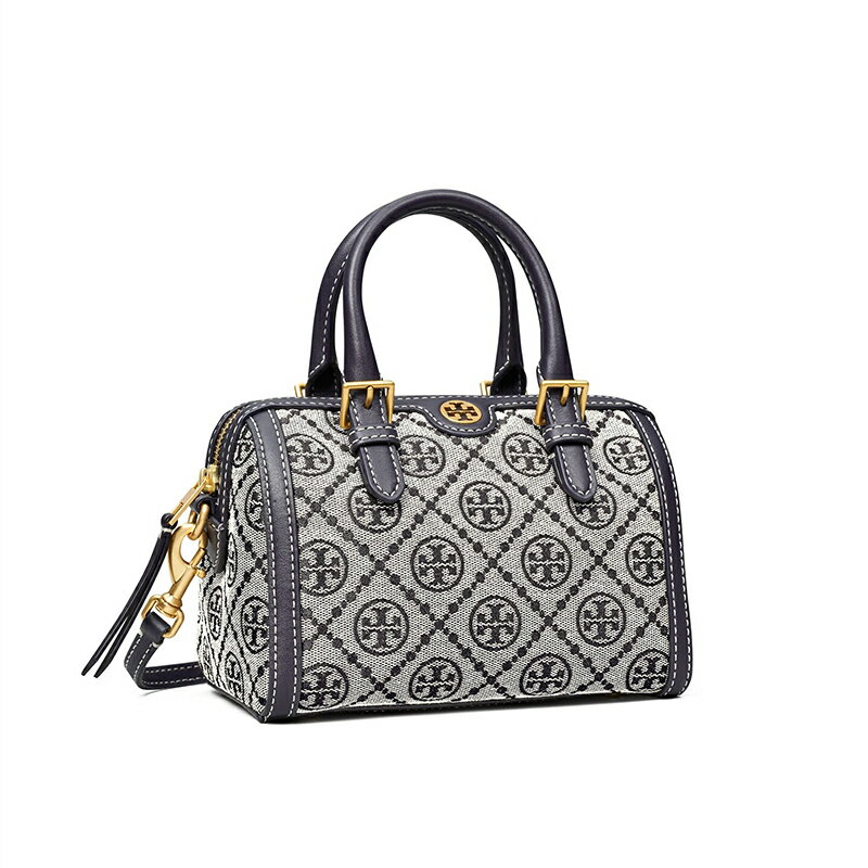 精選★TORY BURCH T MONOGRAM 提花迷你水桶包女士單肩包斜挎包 82939  (預購) ~【春季女王節 心動優惠 送禮首選★菲尼斯 國際精品3折起】 2