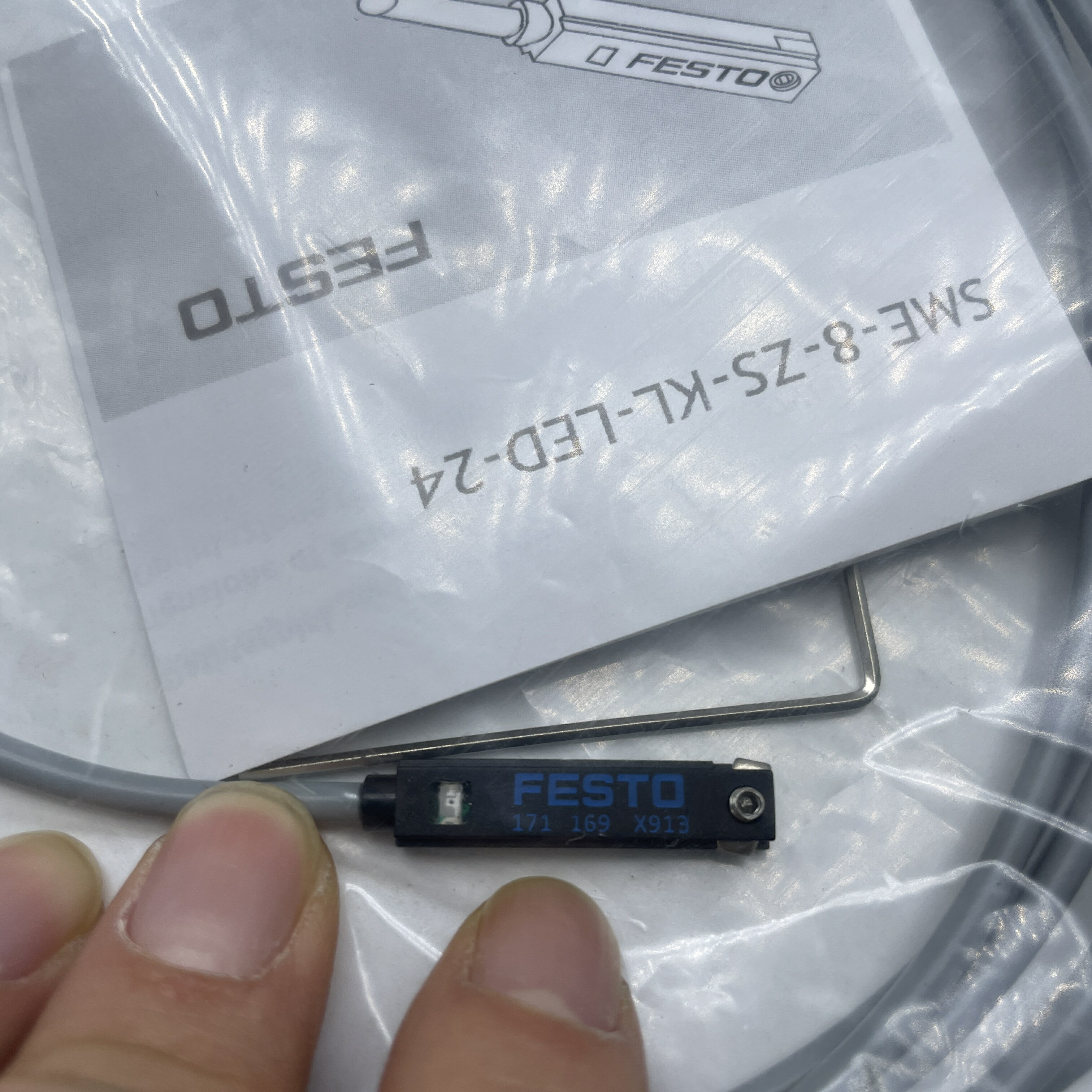 水晶 FESTO氣缸磁性感應開關SME-8-Z-S-K-LED-24 150855 150857 171169 | 協