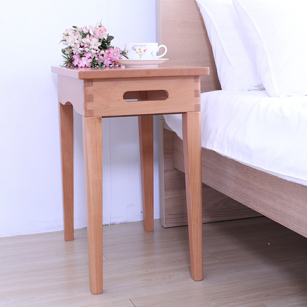 MIT 實木小桌几 櫸木-Chat 查特洽談桌 [H550*W340*D570mm] 6