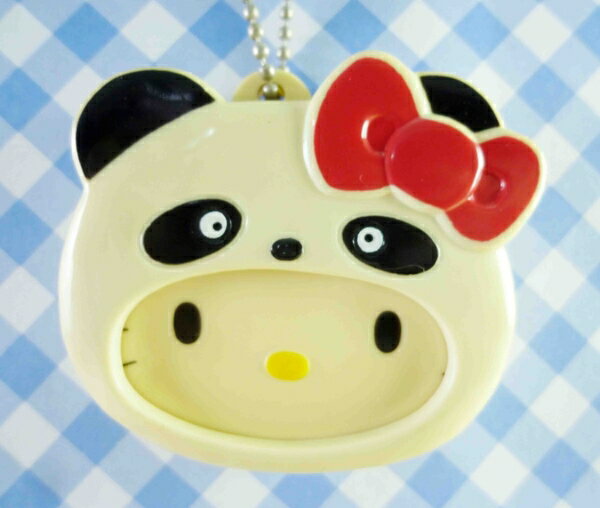 【震撼精品百貨】Hello Kitty 凱蒂貓~KITTY鑰匙圈 吊飾-造型熊貓