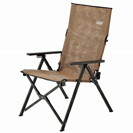 [ Coleman ] LAY網布躺椅 灰咖啡 / 三段式可調整椅背角度 環保再生系列 / CM-06793