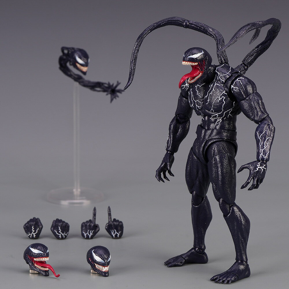 楓林宜居 SHF毒液2共生體漫威宇宙超凡蜘蛛俠Venom可動電影手辦模型玩具