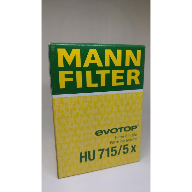 【4%點數】『油工廠』MANN HU 715/5X機油芯 BMW N62 E60/63/64/65/66 E53 V8【樂天APP下單限定】