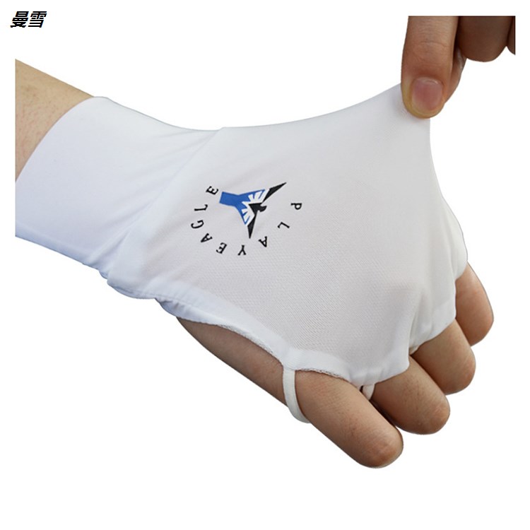 高爾夫手套冰絲半指防曬防紫外線手背男女薄款左/右手戶外防曬套