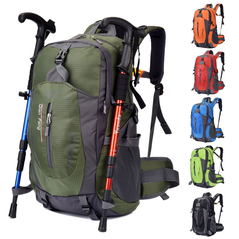登山背包 特價新款戶外登山包大容量書包旅游雙肩包男運動包女韓版旅行背包-快速出貨