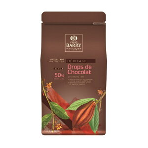 法國原裝水滴狀巧克力50% [可可巴芮]Cacao Barry Drop Chocolate /300gx2