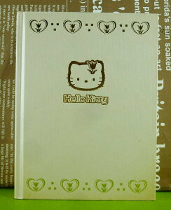 【震撼精品百貨】Hello Kitty 凱蒂貓 記事本 透明金【共1款】 震撼日式精品百貨