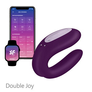 德國Satisfyer Double Joy 智能雙人共震器 (紫)