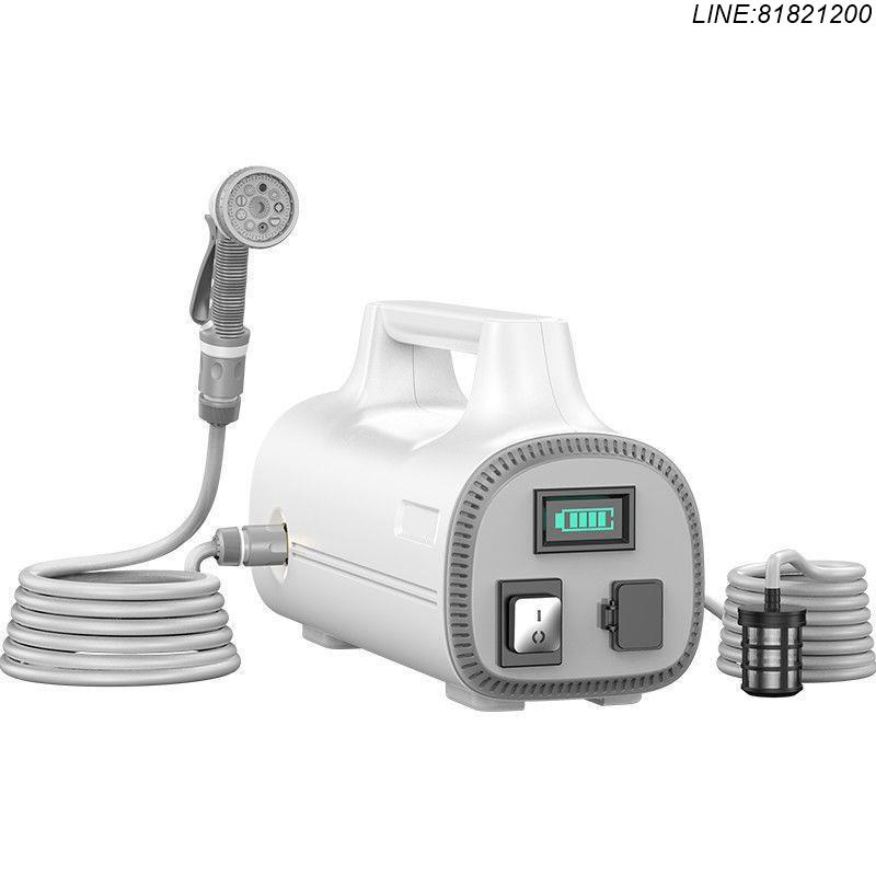 抽水機 吸水泵 抽水器 免運 快速出貨 日本品牌澆菜神器農用淋菜地灌溉戶外小型充電式自吸抽水泵澆水機