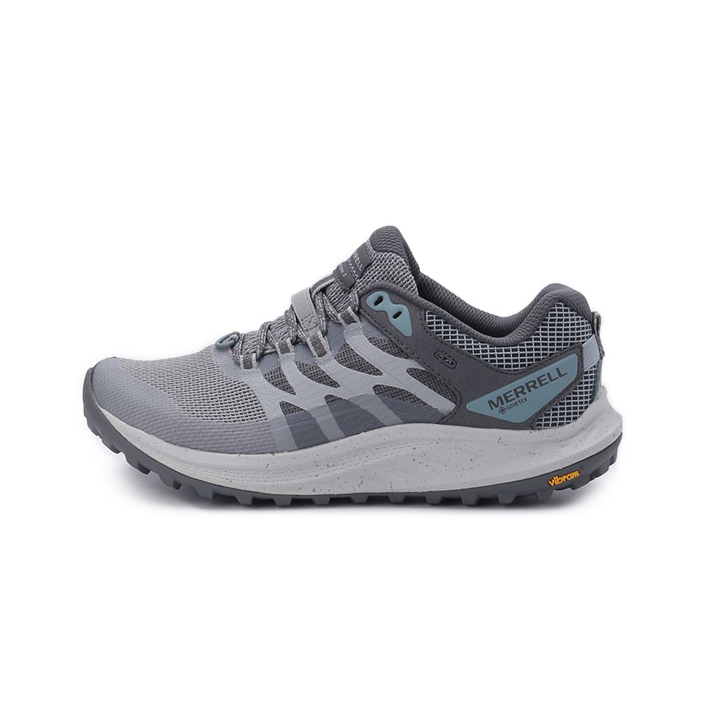 MERRELL ANTORA 3 GORE-TEX 防潑水健行鞋 灰藍 ML067566 女鞋
