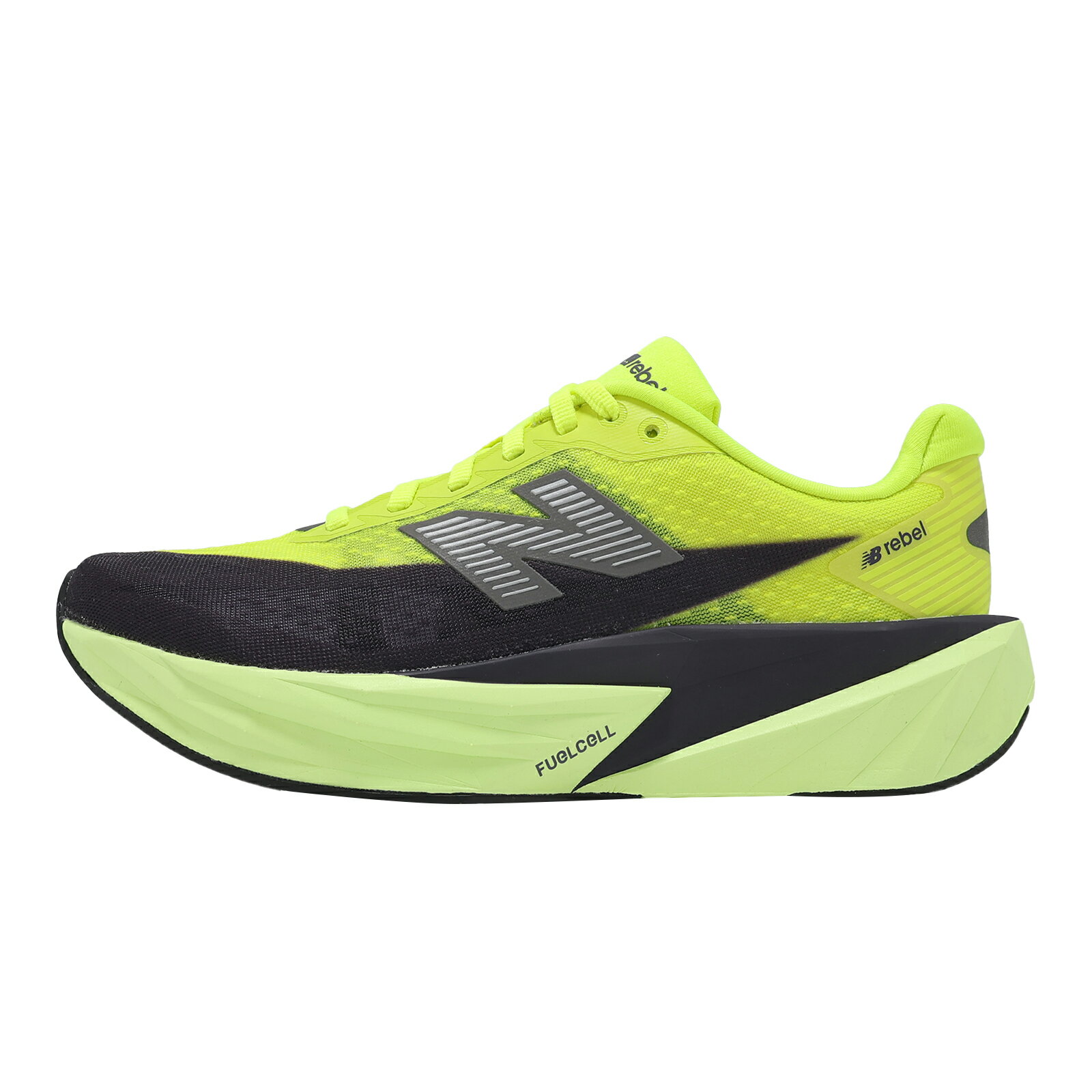 New Balance NB 競速跑鞋 FuelCell Rebel V5 D 寬楦 女鞋 黃 黑 推進 支撐 WFCX3PE-D