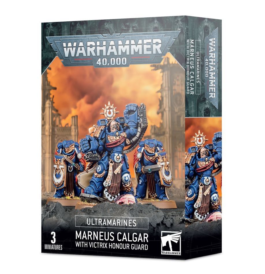 {保固一年 可打統編}戰錘40K 極限戰士 MARNEUS CALGAR 馬涅烏斯·卡爾加與常勝護衛 4