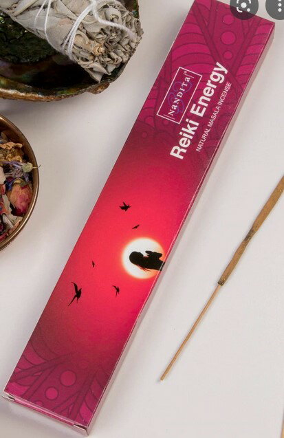 [綺異館]印度香 靈氣能量 15g NANDITA REIKI ENERGY 自癒力 淨化 薰香