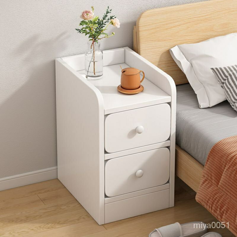 超窄床頭櫃小型尺寸櫃子迷你簡約現代置物儲物臥室簡易夾縫床邊櫃 GXJS