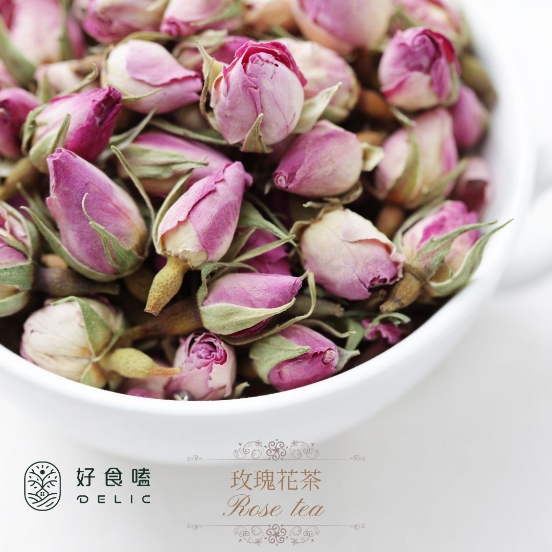 【奢寵花茶包】歐洲玫瑰花苞茶：輕奢優雅，隨時綻放美麗！(立體茶包組10入／盒裝)【Delic好食嗑】通過SGS驗證 1