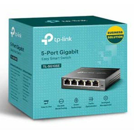 TP-LINK 5埠 Gigabit簡易智慧型交換器 TL-SG105E