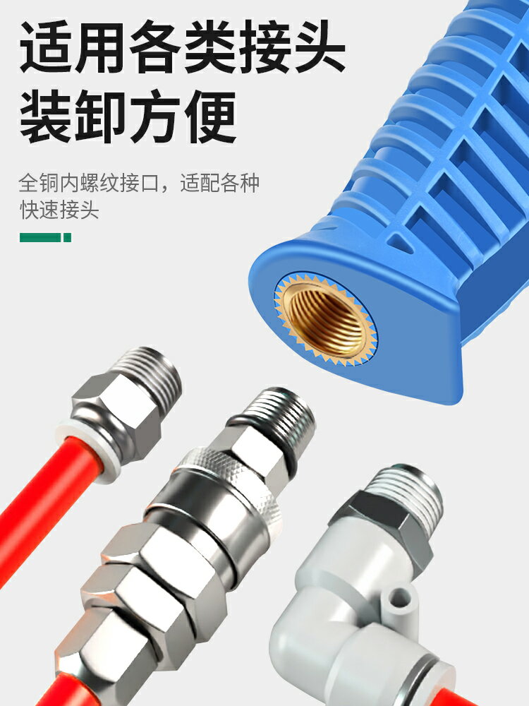 【現貨】高壓氣槍吹氣塵槍氣動槍吹灰槍吹塵槍氣壓槍吹風槍氣動工具大全【博野五金】