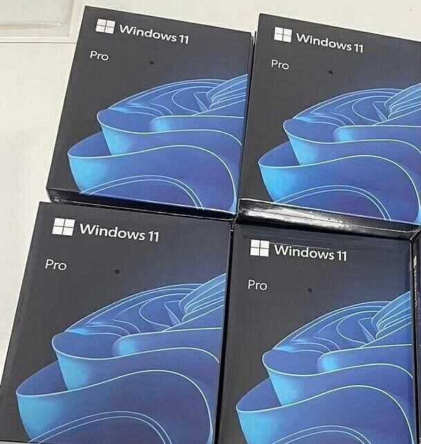 微軟Windows11彩盒專業版 正版授權永久啟用 USB安裝隨身碟 Win10升級支援 辦公室家用【微軟批發零售】
