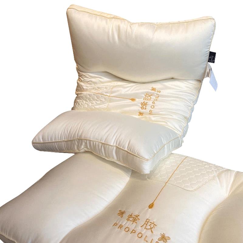 南極人枕芯一對裝家用夏季枕頭雙人護頸枕單個成人助睡眠蜂膠枕芯