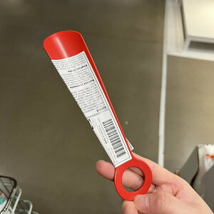 IKEA宜家正品代購 斯諾許弗 鞋拔子 紅色 18厘米 金屬材質便攜