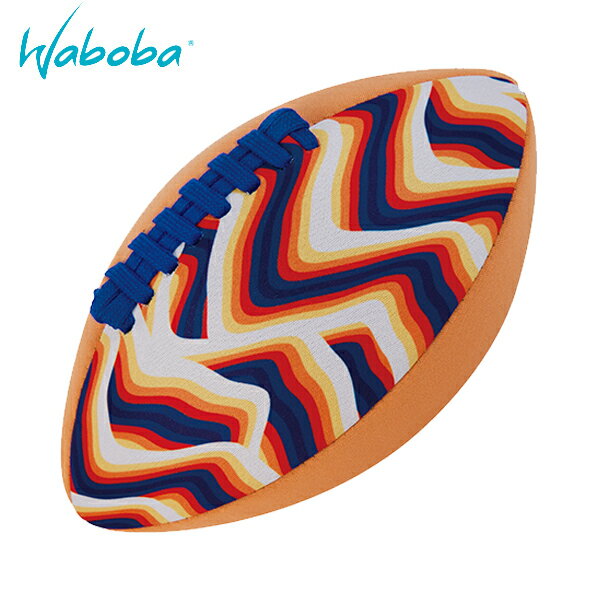 ｜享趣戶外｜瑞典《Waboba》9″ Beach Football – Blue Palms 沙灘橄欖球(橘)