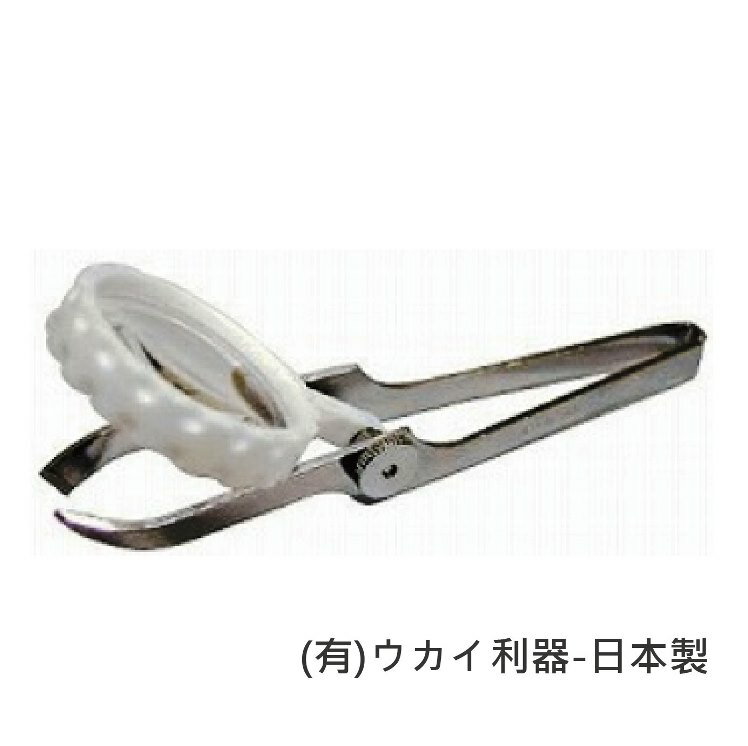 夾子 - 含放大鏡 老人用品 視力 不鏽鋼製 日本製 [O0376]*可超取*