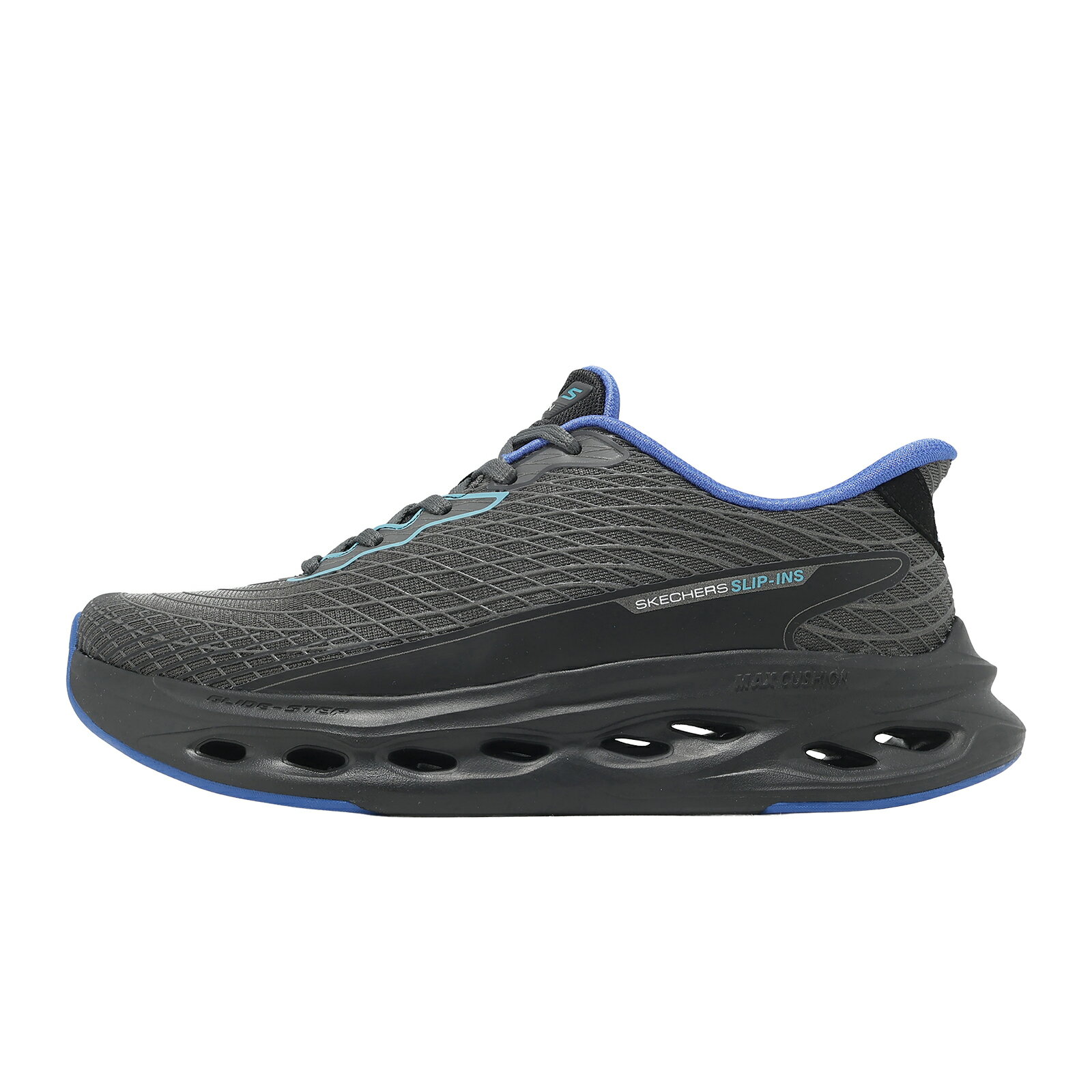Skechers 慢跑鞋 Max Cushioning Slip-Ins 男鞋 黑 厚底 運動鞋 220425BKBL