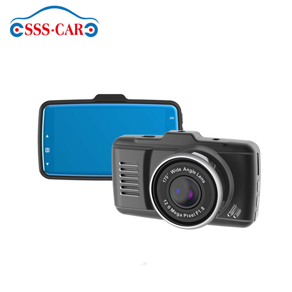 現貨 A2 3寸行車記錄儀1080P高清dash cam雙鏡頭記錄儀「店長推薦」