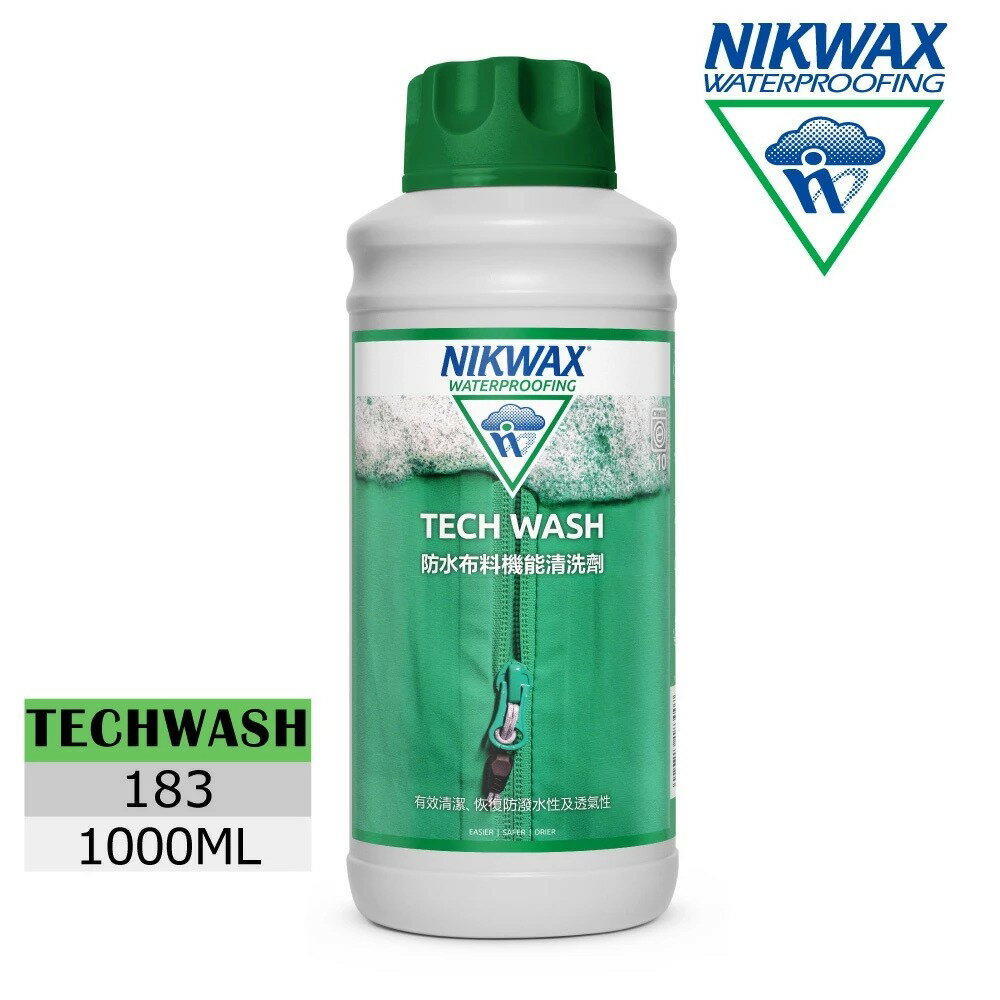 【露營趣】英國製 NIKWAX 183 防水布料清洗劑 環保清洗劑 衣物清洗劑 專業機能性 保養 洗滌