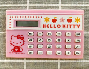 【震撼精品百貨】Hello Kitty 凱蒂貓~日本Sanrio三麗鷗 Hello Kitty 迷你計算機-粉apple*51829