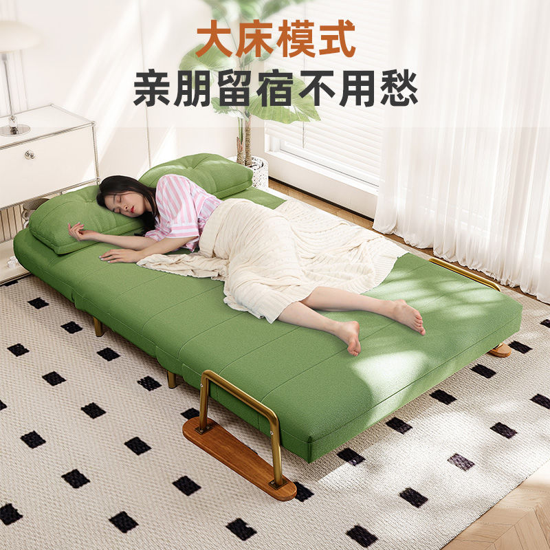 限時下標！免運 懶人沙發 躺椅 兩用折疊沙發床小戶型辦公午休雲朵沙發單人雙人多功能金屬梳化床八折下殺 打骨折 可開發票 加客服賴享受巨額減免金牌保障