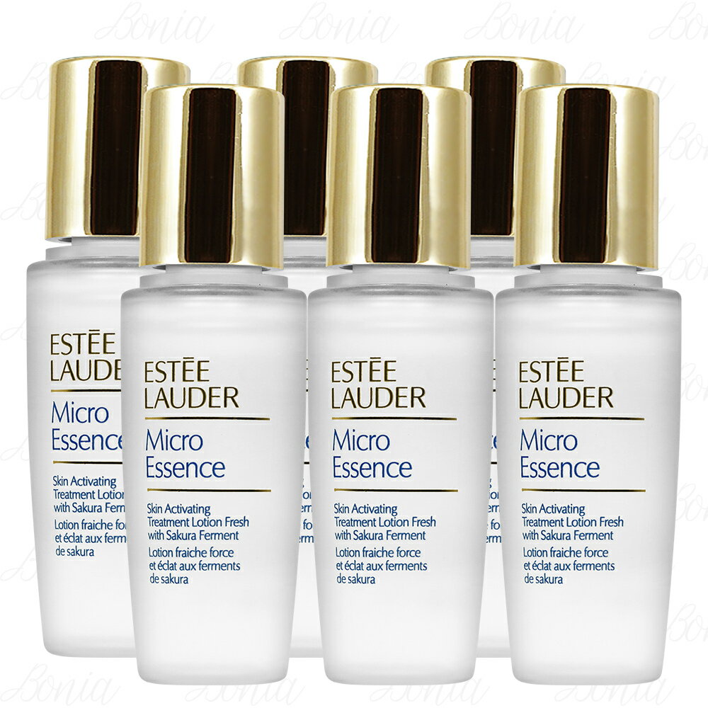 【VT薇拉寶盒】ESTEE LAUDER 雅詩蘭黛 微分子肌底原生露櫻花輕盈版(15ml)*6