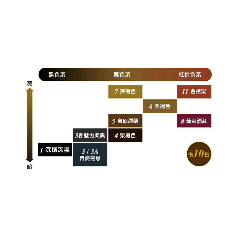 白髮 染髮 566美色護髮染髮霜 (含梳)歐美藥局 1