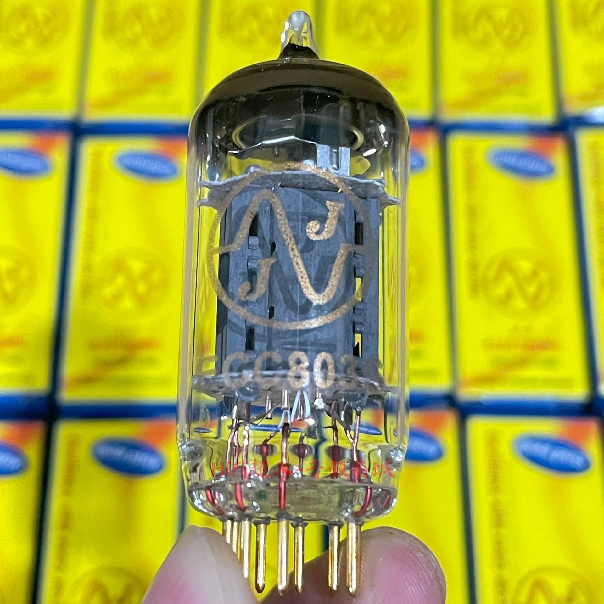 捷克 JJ ECC803s 12AX7 金腳長屏電子管 正品全新 可配對 美國進口儀器測試【HiFi超人-音訊商城】