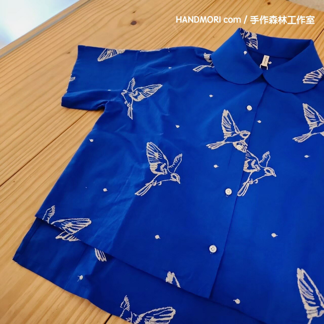 手作森林 品牌原寸紙型 (僅紙型無作法) 圓領短袖上衣 短袖上衣 上衣 洋裁 紙型 A-183 4