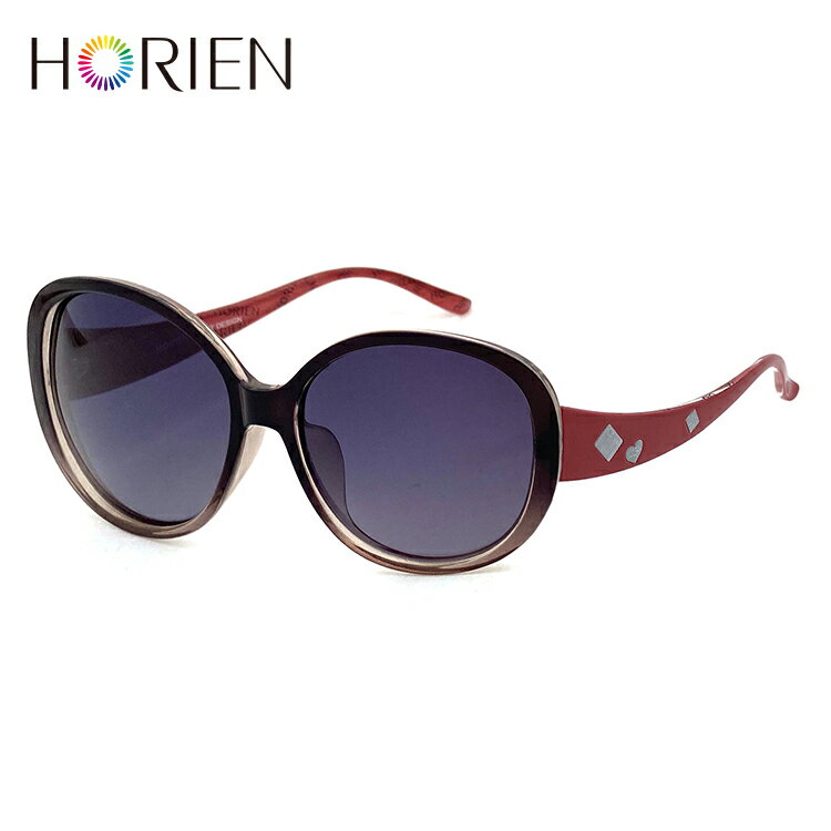 HORIEN海儷恩 星辰楓葉紅淑女偏光太陽眼鏡 抗UV400 (HN 1215 C01) 1
