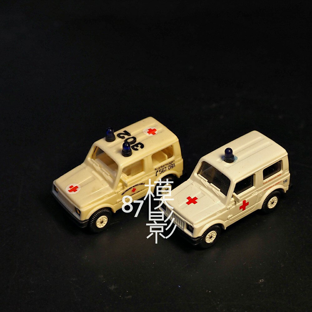 1:87 鈴木 SUV RIETZE Suzuki SJ 410 越野車 H0 紅十字 救護車