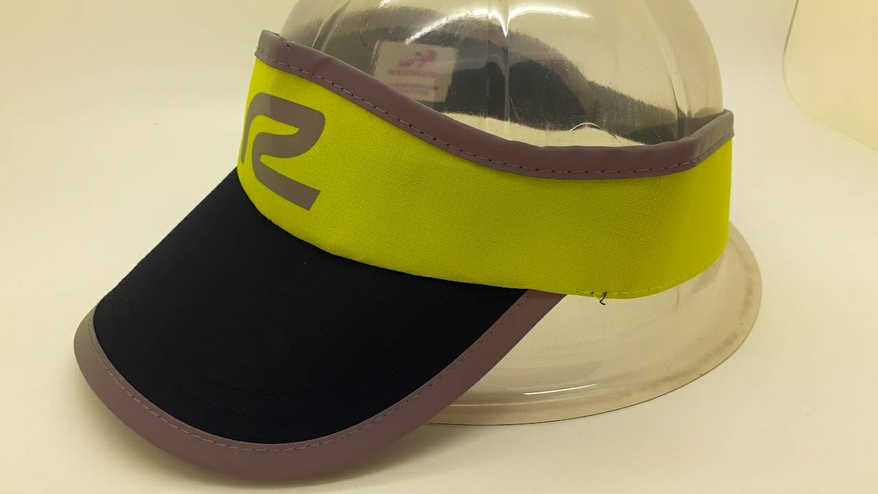 騎跑泳者-HEADSWEATS 美國汗淂運動帽.市場最多款式/花色.四色中空帽,灰色反光布料包邊,晨跑/夜跑安全再提昇. 5