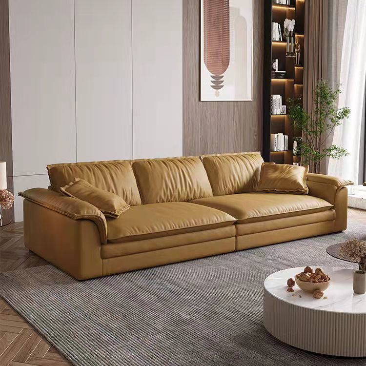 意式輕奢極簡科技布沙發客廳臥室大小戶型現代簡約大坐深布藝沙發