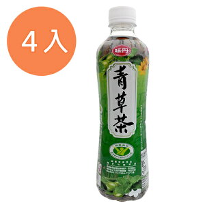 味丹 心茶道 健康青草茶 560ml (4入)/組【康鄰超市】