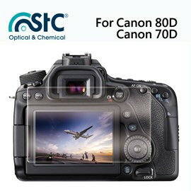 【eYe攝影】現貨 STC For CANON 80D/70D 9H鋼化玻璃保護貼 硬式保護貼 耐刮 防撞 高透光度