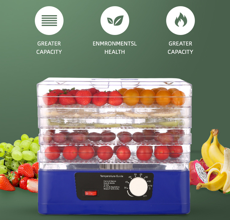 方形水果烘幹機果蔬幹果機家用食物脫水機寵物食品風幹機110V【奇趣生活百貨】