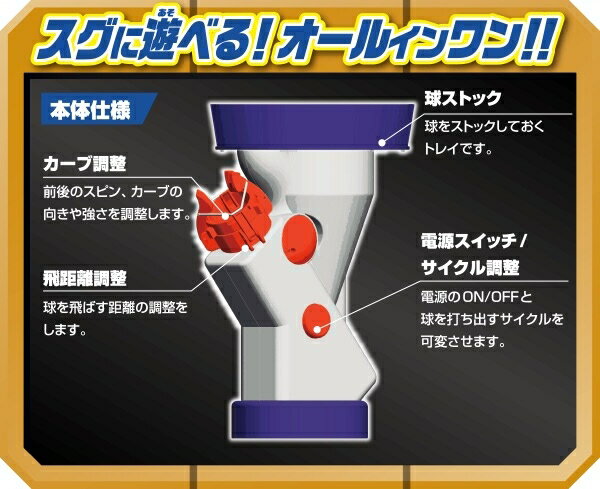 日本原裝 本格桌球 爆裂扣殺 自動發球機 日本2019 玩具大賞 優秀賞 可發4種變化球【小福部屋】 3