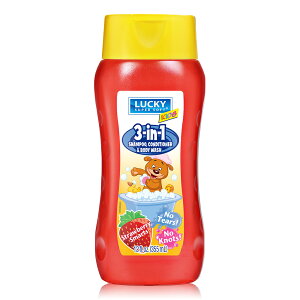 【LSS】兒童洗髮沐浴乳-草莓香氛12oz/355ml