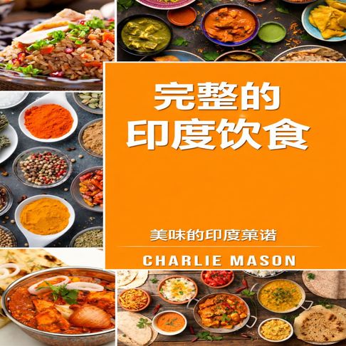 【有聲書】完整的印度饮食指南：最美味的印度食谱。 0