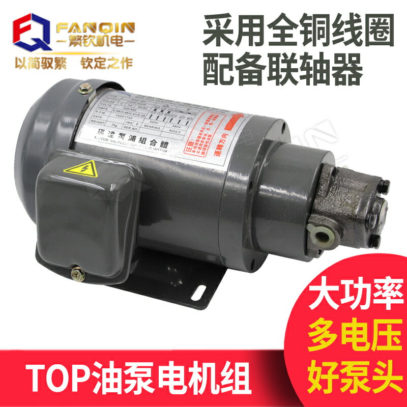 {保固一年 可打統編}top-12a齒輪泵TOP-11A擺線泵TOP-13A三角泵ROP-12A打頭機油泵浦VB 1