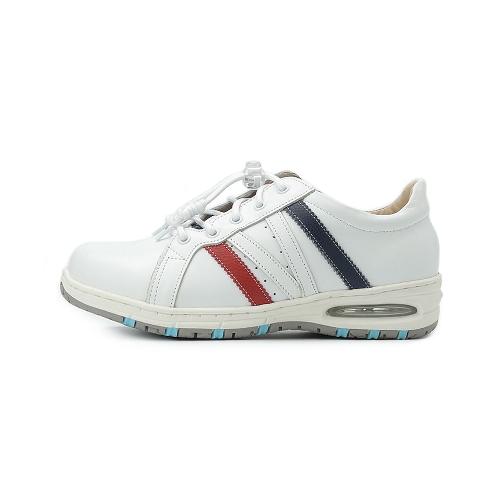 ZOBR 印花氣墊休閒鞋 白 女鞋