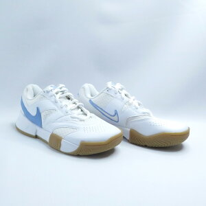 Nike FD6575106 Court Lite 4 女款 網球鞋 抓地 支撐 白x淺藍【iSport愛運動】