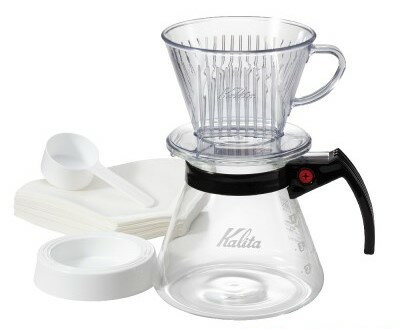 金時代書香咖啡 Kalita 102系列樹酯濾杯組合 2-4人份 #35167