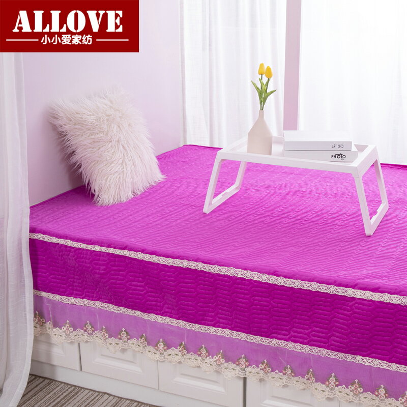 可純色水晶絨榻榻米床蓋炕墊冬季保暖絎縫床單件被炕蓋床鋪蓋